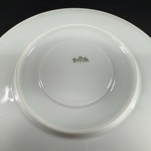 Rosenthal Germany 3680 White Gold Band Black Lines Tea Cup And Saucer Set 2 - Picture 13 of 16